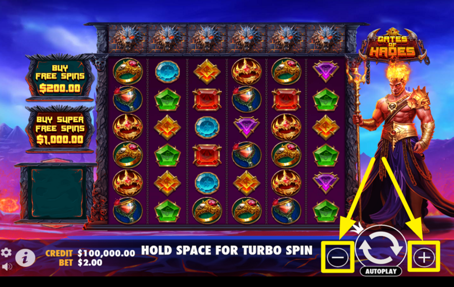 Gates of Hades PERSONALIZA TU APUESTA.