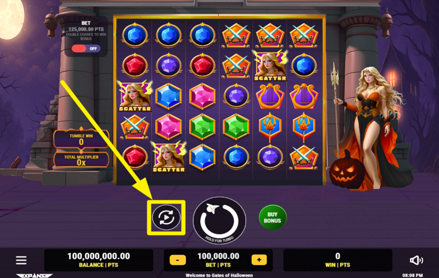 Gates of Halloween BENUTZE DIE AUTOPLAY-FUNKTION.