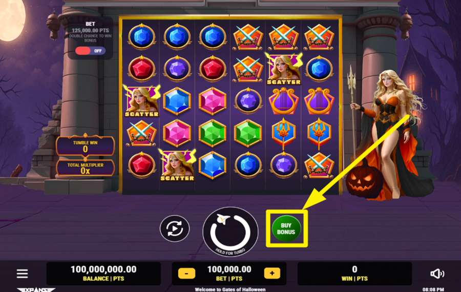 Gates of Halloween WÄHLE EIN PAAR ZUSÄTZLICHE DREHUNGEN!