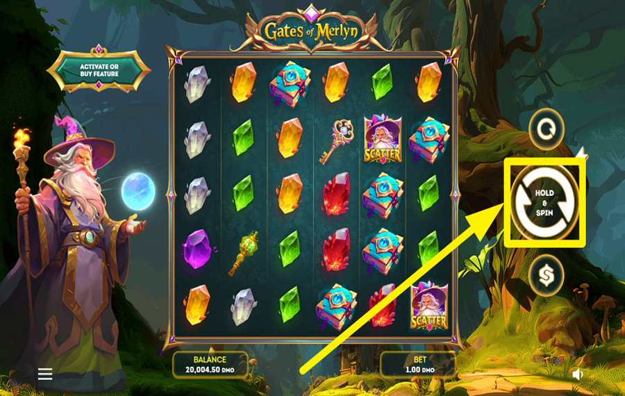 Gates of Merlyn SPIN FOR VICTORY!