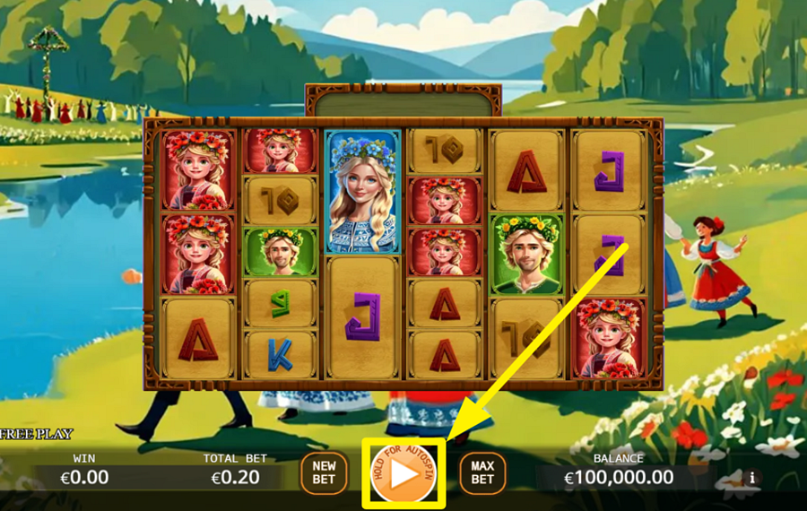 Gates of Midsummer Fusion Reels SPIN FOR VICTORY.