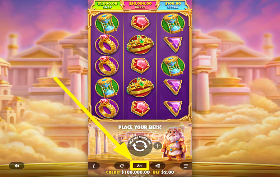 Gates of Olympus POP スピードを上げろ。