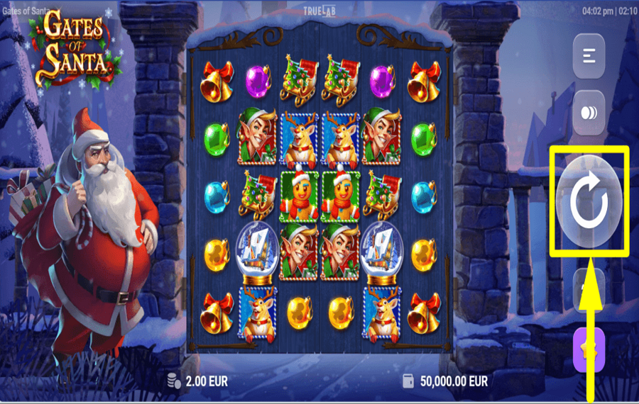 Gates of Santa BEGINNEN SIE MIT DEM WETTEN.