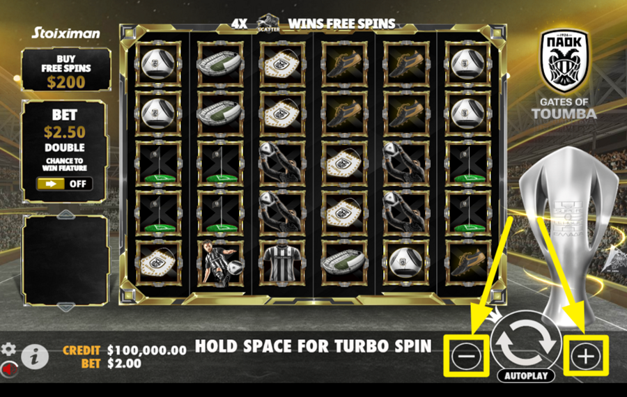 Gates of Toumba SET YOUR WAGER.