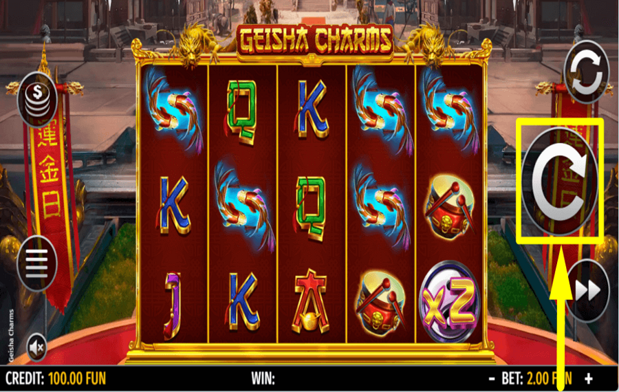 Geisha Charms TIME TO GAMBLE.