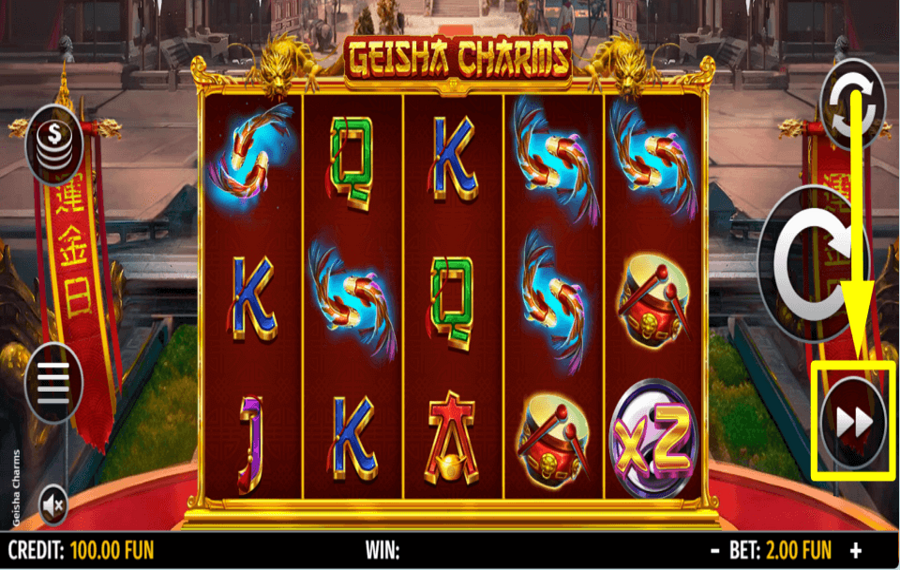 Geisha Charms TURN TURBO ON.