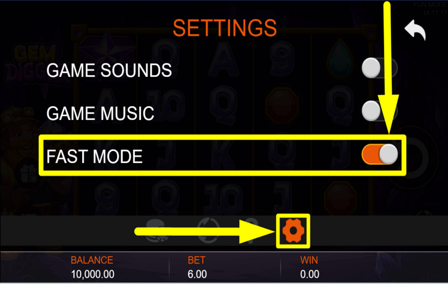 Gem Digger ACELERA EL RITMO.