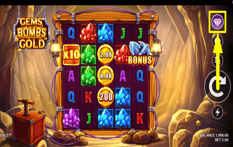 Gems Bombs and Gold ПОЛУЧАЙТЕ БОНУСЫ.
