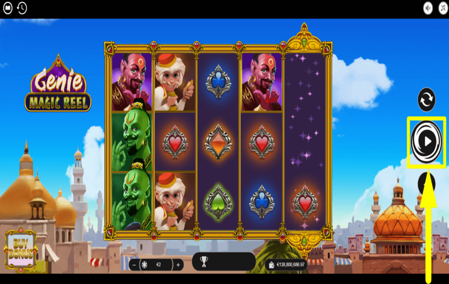 Genie Magic Reel PUNTA AL PREMIO.