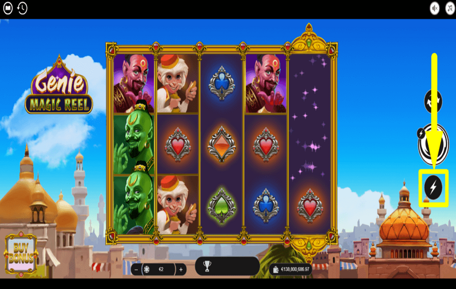 Genie Magic Reel ACCELERA IL GIOCO.