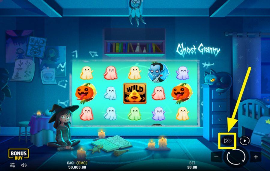 Ghost Granny AUGMENTER LA VITESSE.