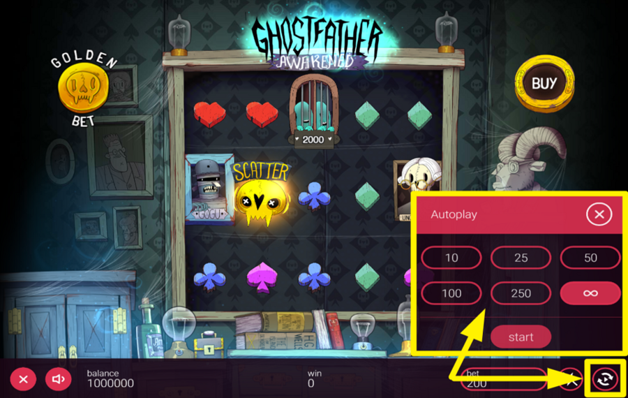 Ghostfather Awakened UTILIZE AUTOPLAY.