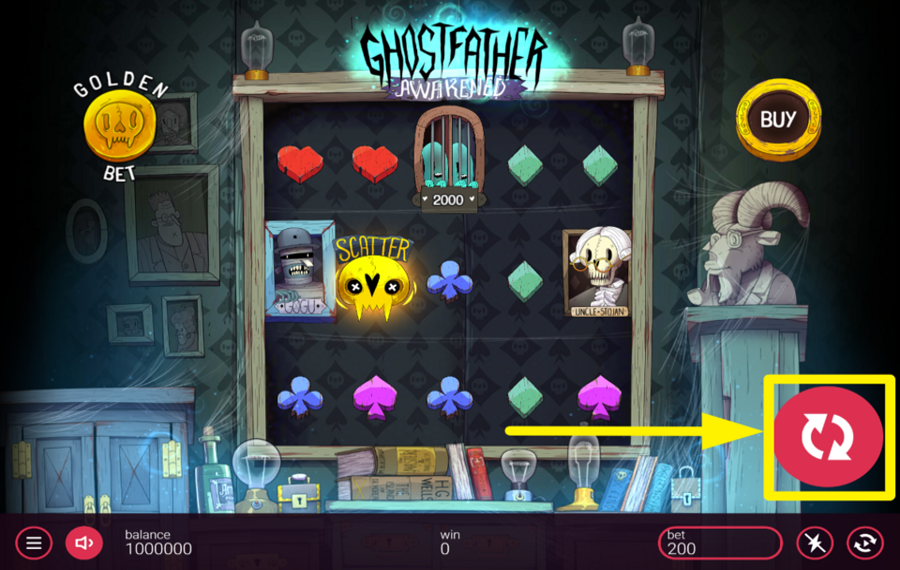 Ghostfather Awakened SPIN TO WIN!