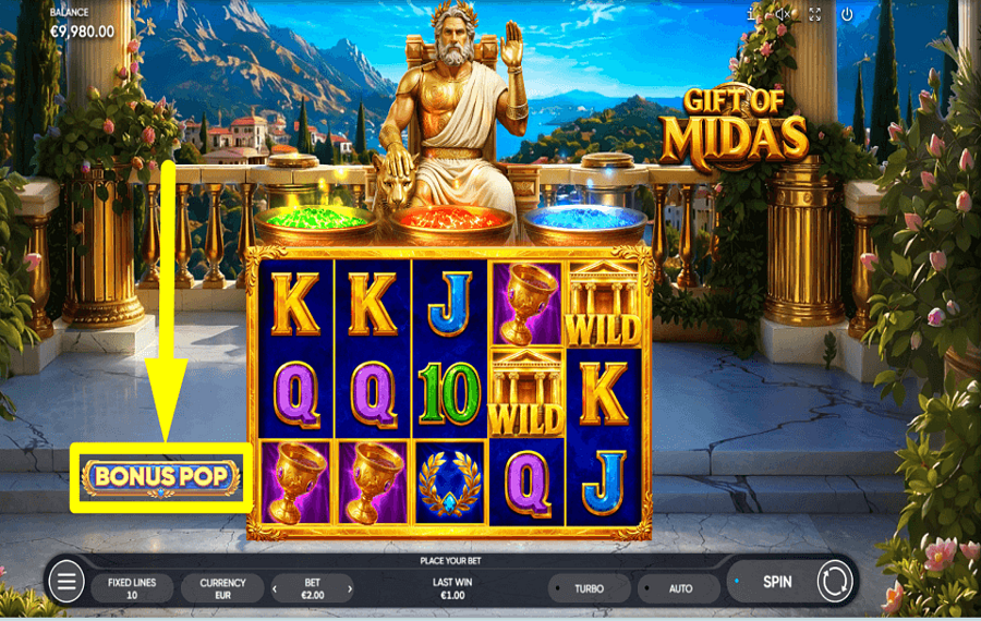 Gift of Midas SEIZE THE BONUS.