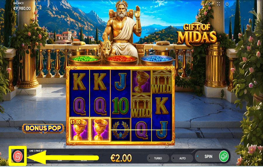 Gift of Midas STAKE YOUR PRIZE.