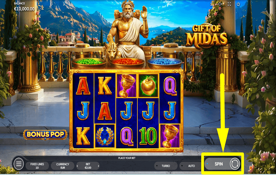 Gift of Midas START BETTING.
