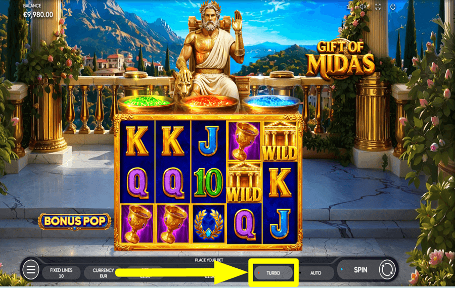 Gift of Midas SPEED UP THE GAME.