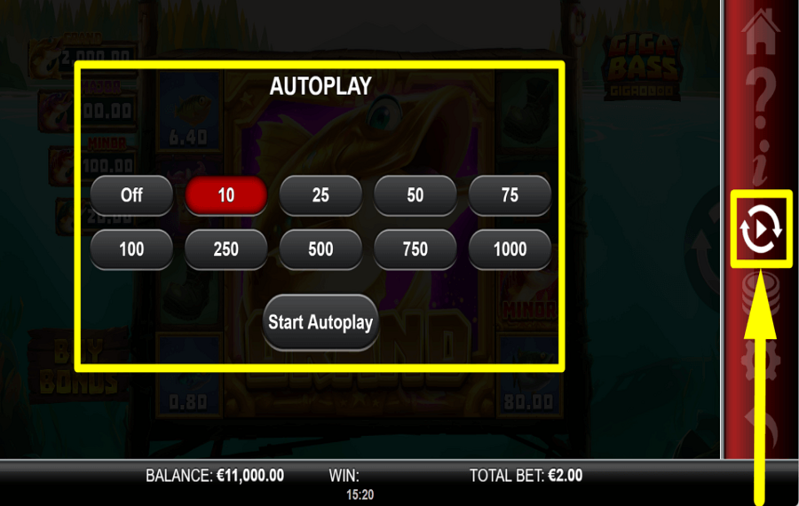 Giga Bass Gigablox CHOOSE AUTOPLAY.