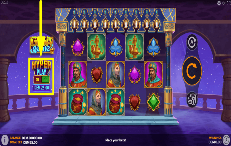 Giga Genie ВЫБЕРИТЕ ГИПЕР-ИГРУ.