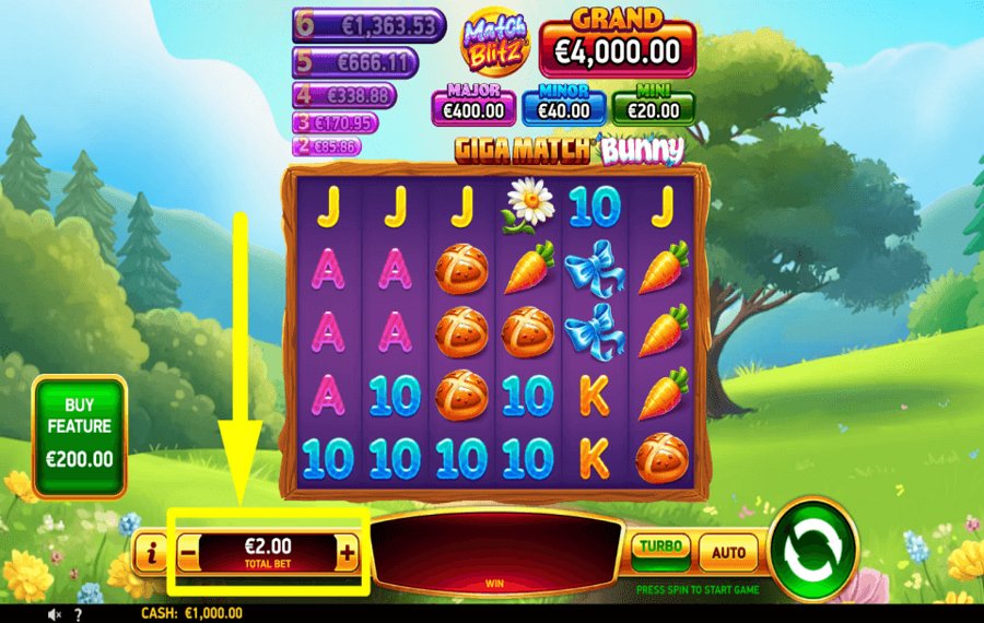 Giga Match Bunny ¡HAZ TU APUESTA!