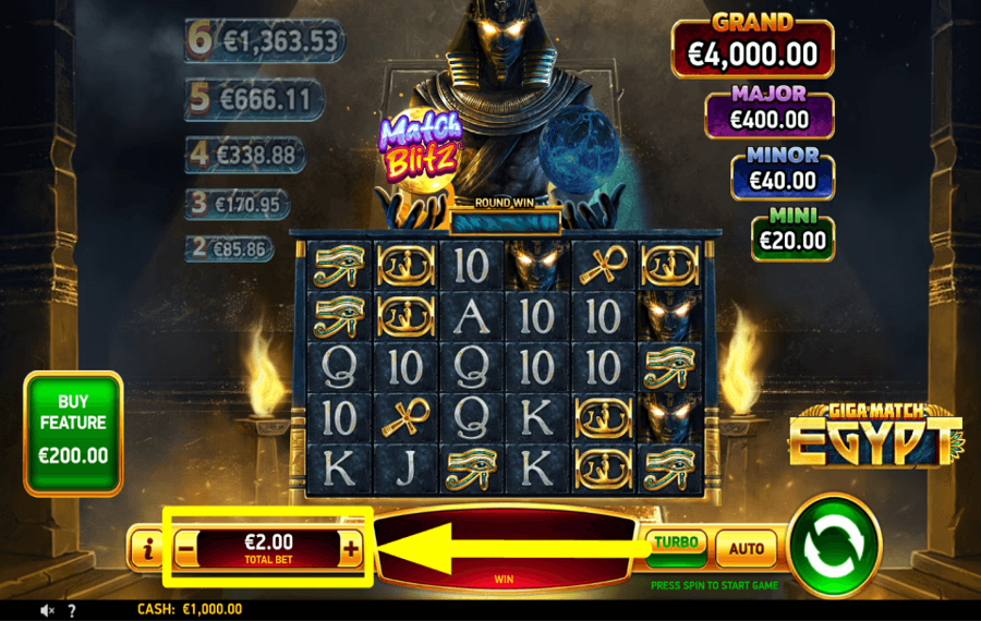 Giga Match Egypt CAST YOUR BET.