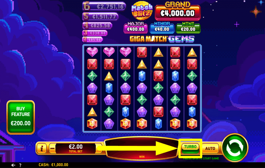 Giga Match Gems УСКОРЬТЕ ИГРУ.