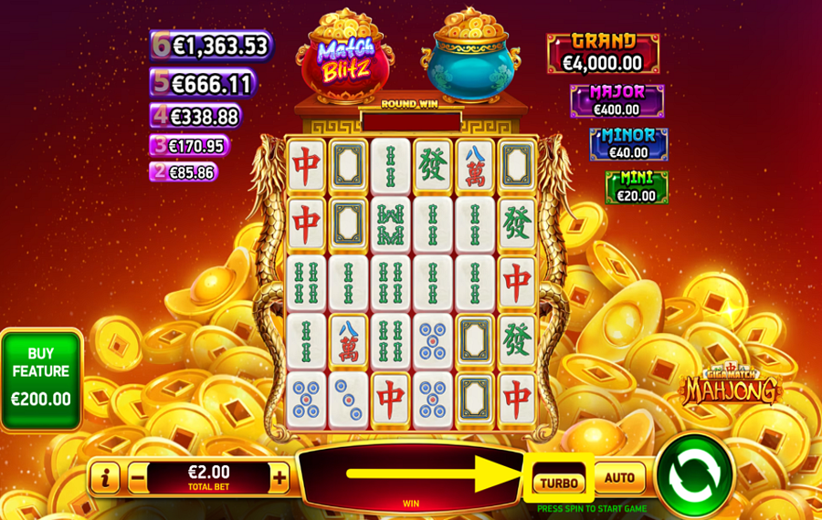 Giga Match Mahjong TURN ON TURBO MODE!