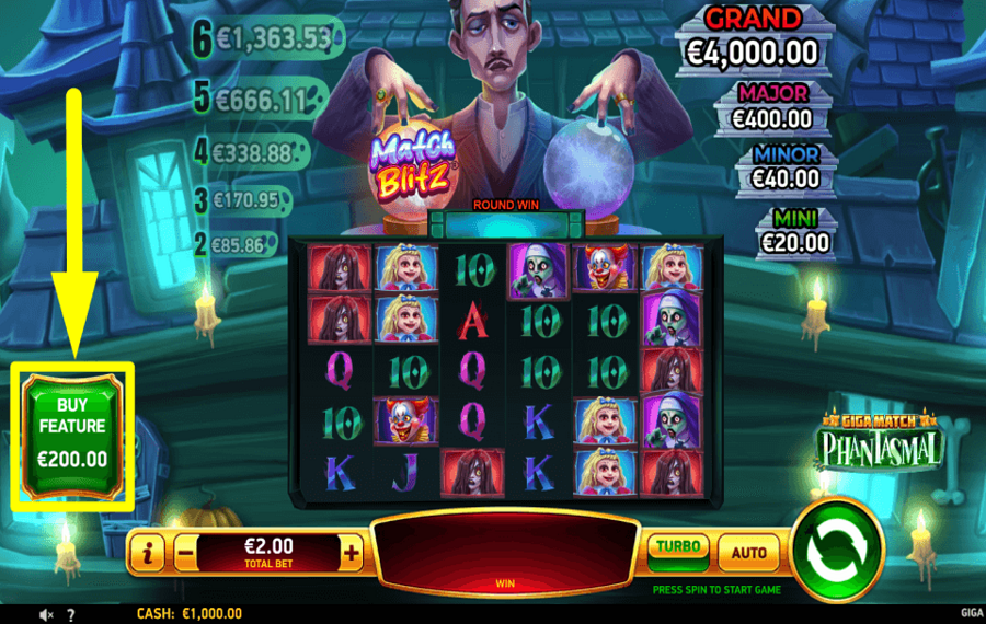 Giga Match Phantasmal ВОСПОЛЬЗУЙТЕСЬ БОНУСОМ.