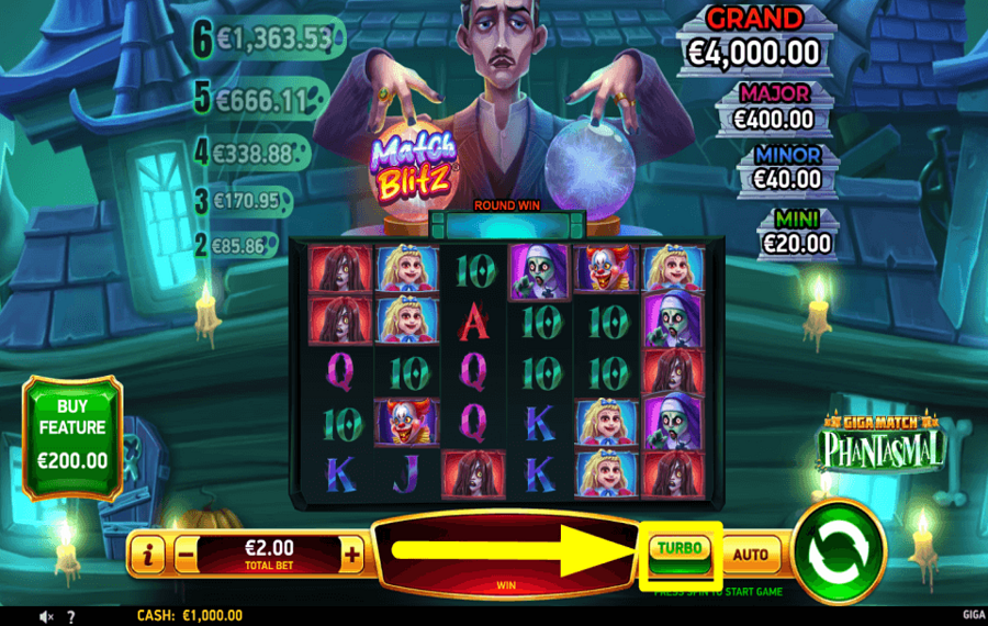 Giga Match Phantasmal УСКОРЬТЕ ИГРУ.