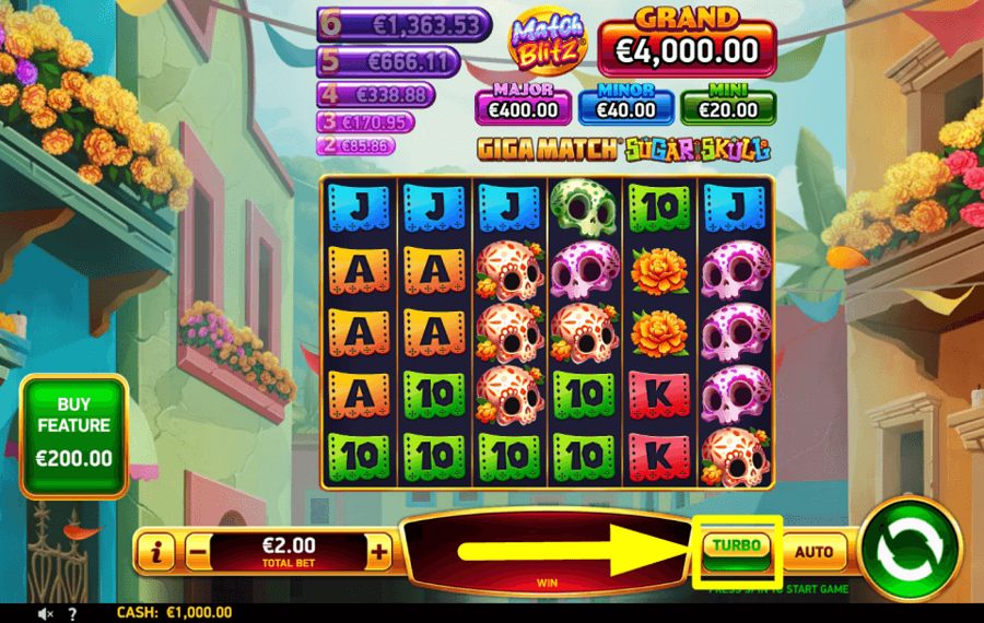 Giga Match Sugar Skull УВЕЛИЧЬТЕ ТЕМП.