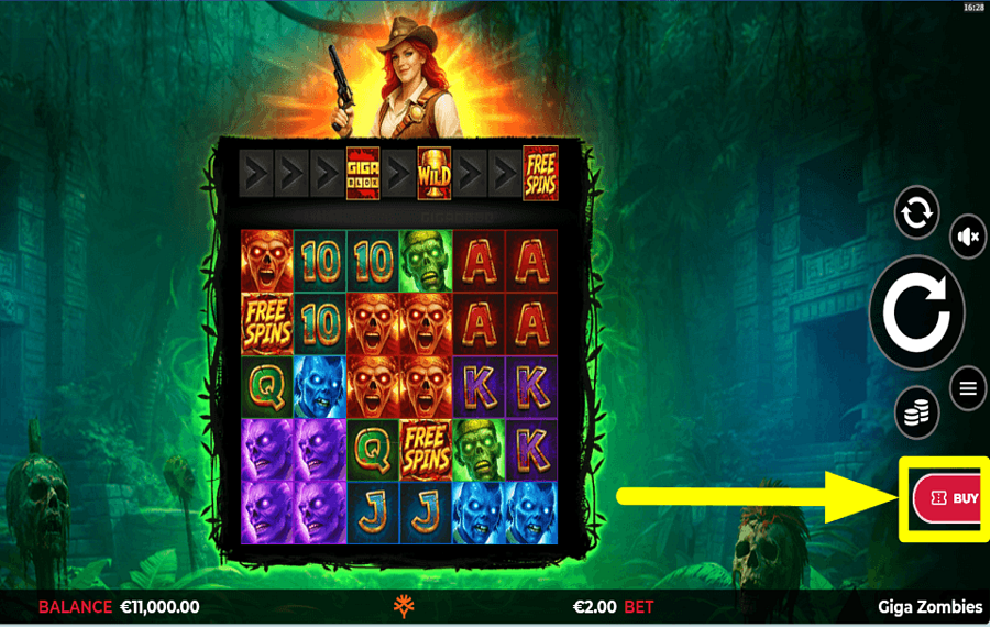 Giga Zombies CLAIM THE BONUS.