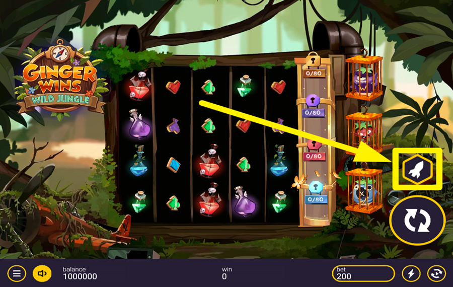 Ginger Wins Wild Jungle FREE SPINS, MORE WINS?