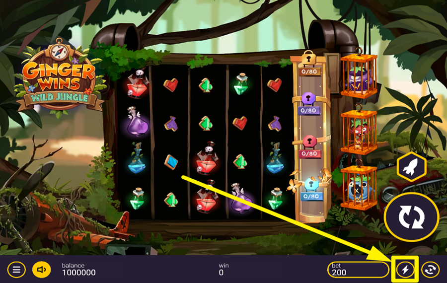 Ginger Wins Wild Jungle MAXIMIZE THE SPEED.