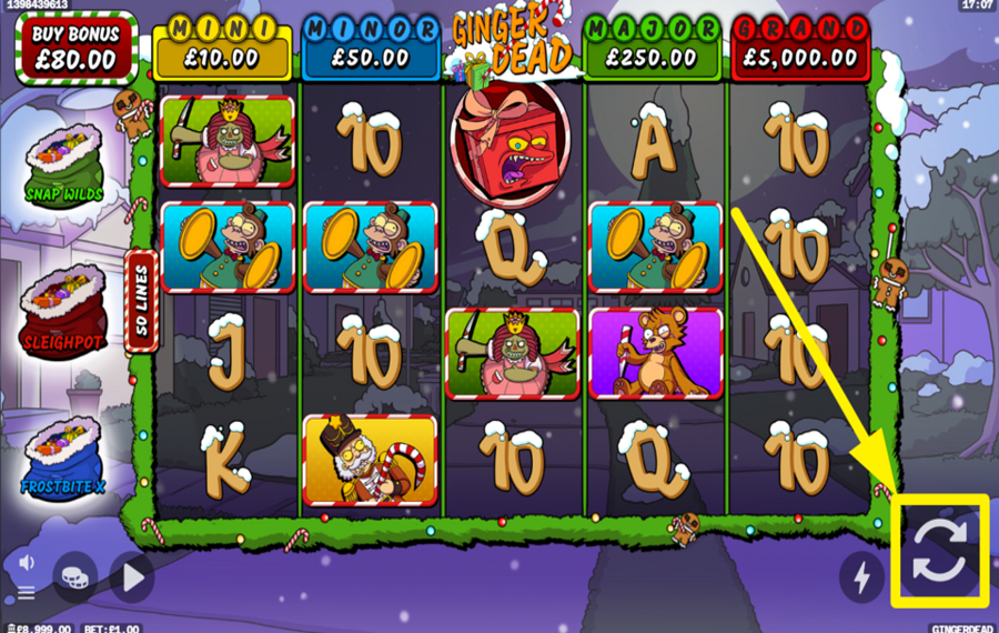 Gingerdead FAITES TOURNER LES BOBINES.