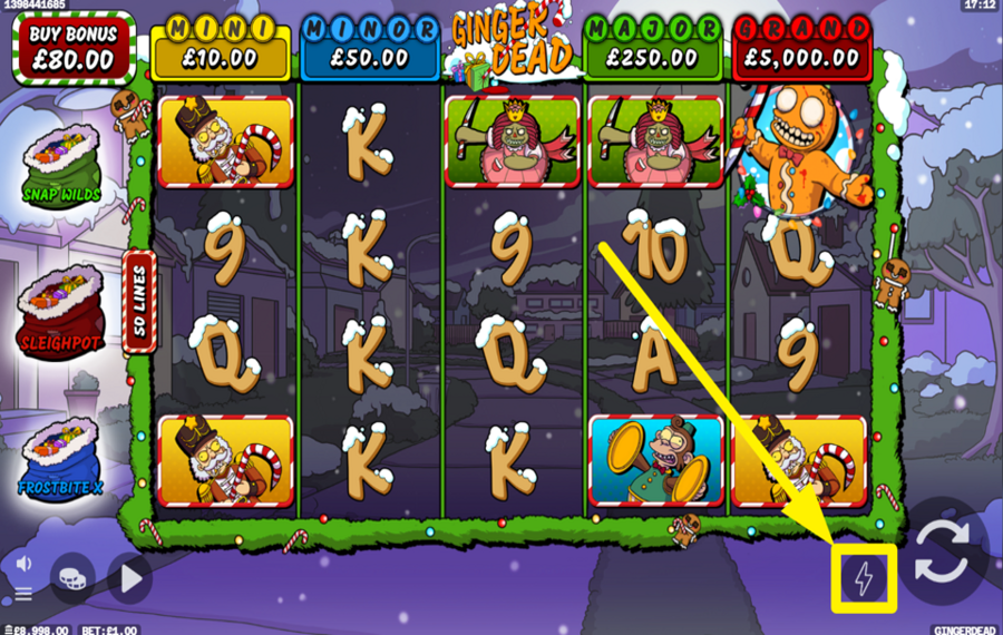 Gingerdead MAXIMISEZ LA VITESSE.