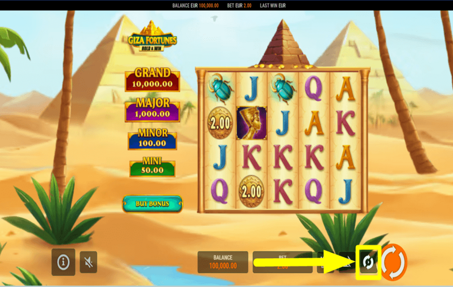 Giza Fortunes Hold and Win ВРАЩЕНИЕ В АВТОМАТИЧЕСКОМ РЕЖИМЕ.