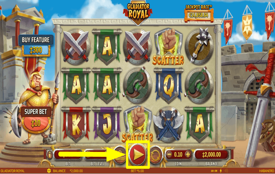 Gladiator Royal PUNTA ALLE RICOMPENSE.