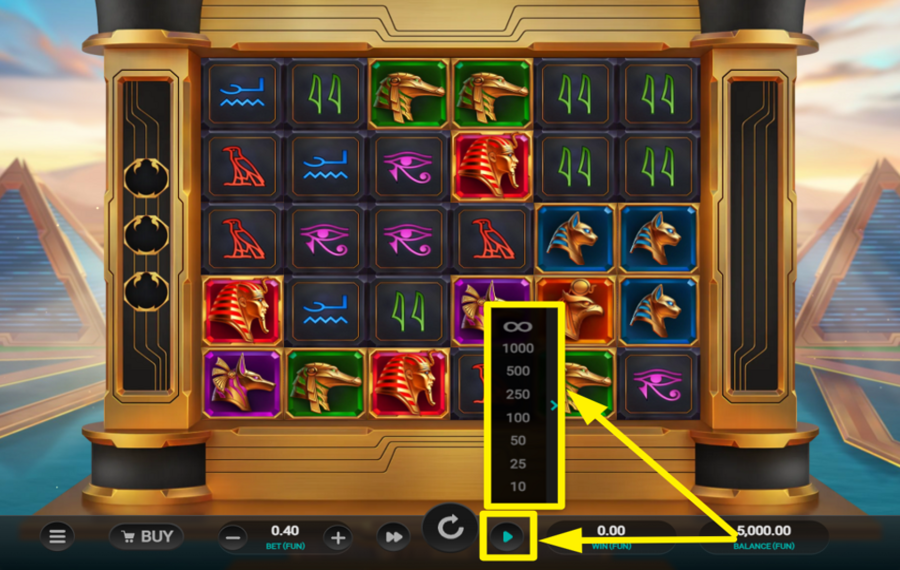 Glyph of Gods USE THE AUTOPLAY FEATURE.