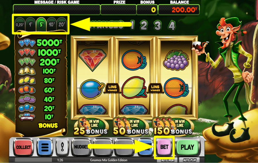 Gnomos Mix Golden Edition MODIFICAR LA PARTICIPACIÓN.