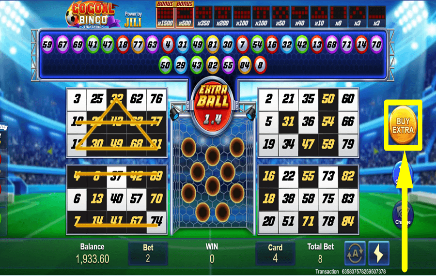 Go Goal Bingo CONTINUA A GIOCARE D'AZZARDO.
