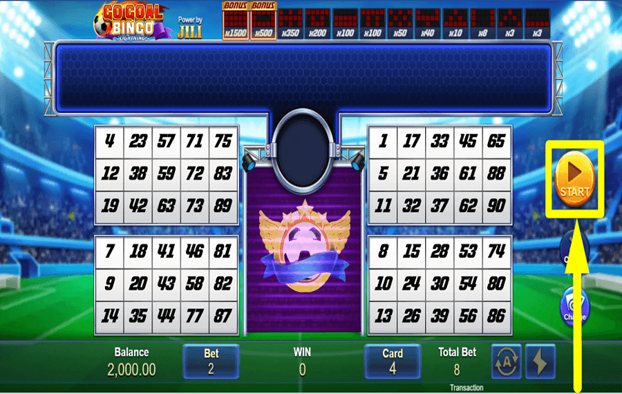 Go Goal Bingo È ORA DI GIOCARE D'AZZARDO.