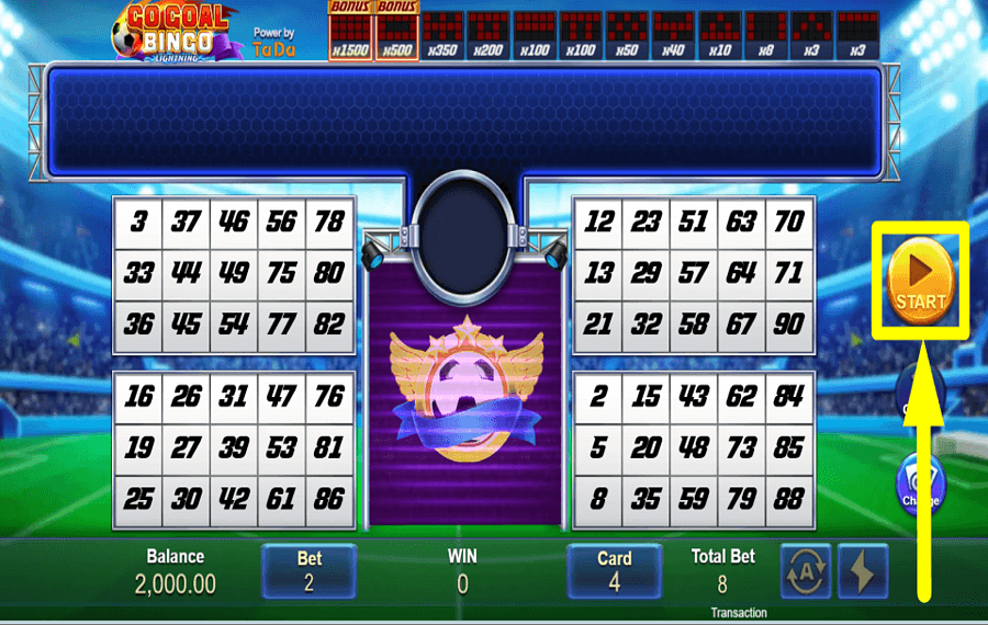 Go Goal Bingo ПОРА ИГРАТЬ В АЗАРТНЫЕ ИГРЫ.