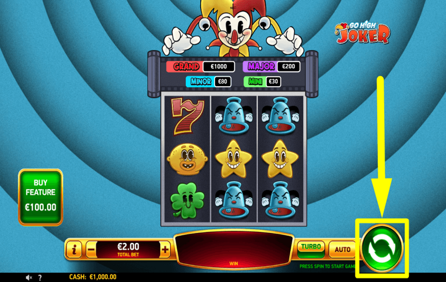 Go High Joker COMIENCE A APOSTAR.