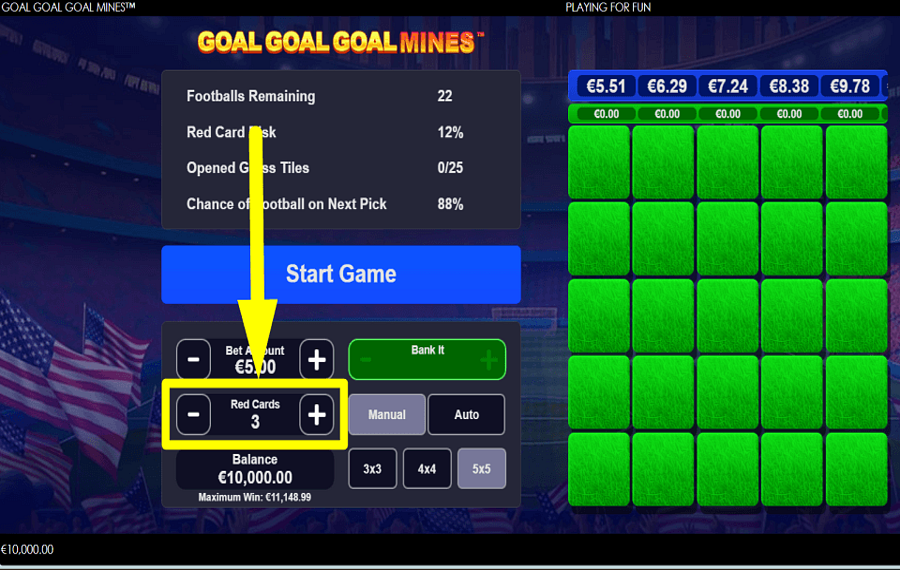 Goal Goal Goal Mines РАССТАВЬТЕ ЛОВУШКИ.