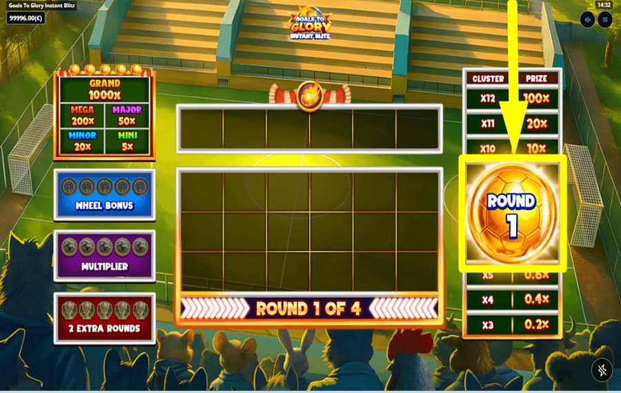 Goals to Glory Instant Blitz JAGE DEN PREIS.