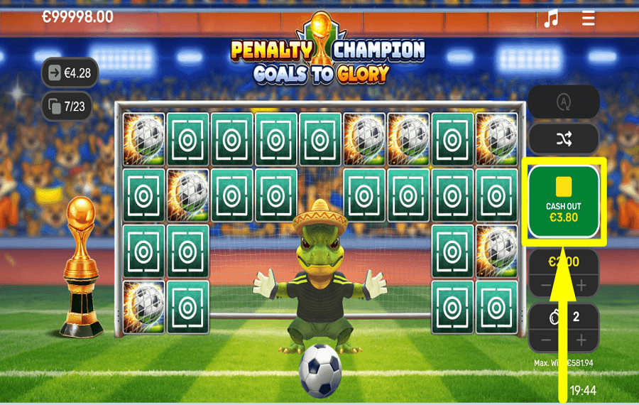 Goals to Glory Penalty Champion SCHNAPP DIR DEN PREIS.