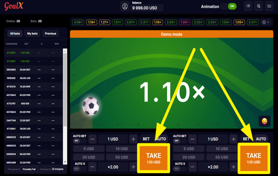 GoalX SECURE YOUR PAYOUT.