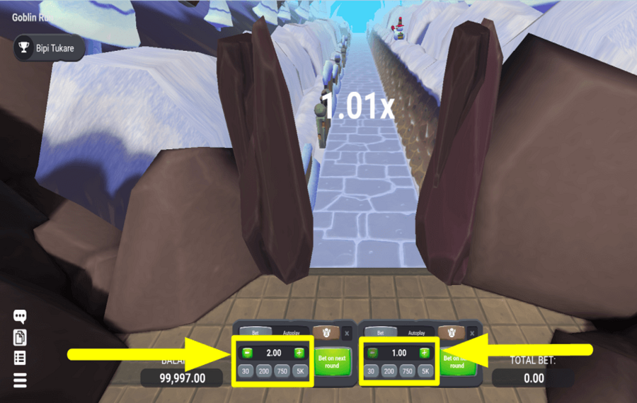 Goblin Run LANCEZ VOTRE PARI TOTAL.