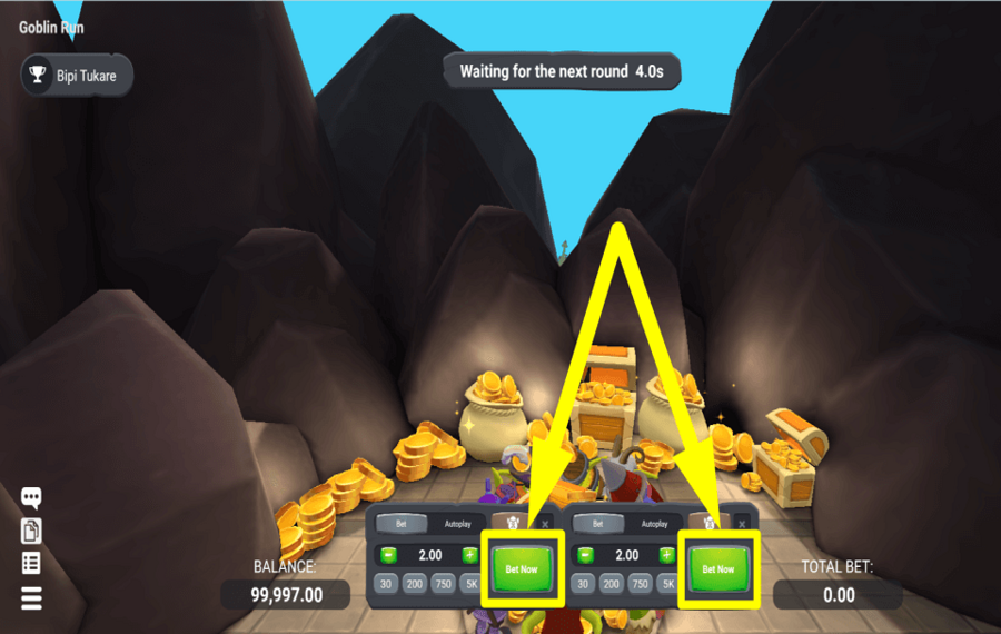 Goblin Run COMMENCER LE JEU.