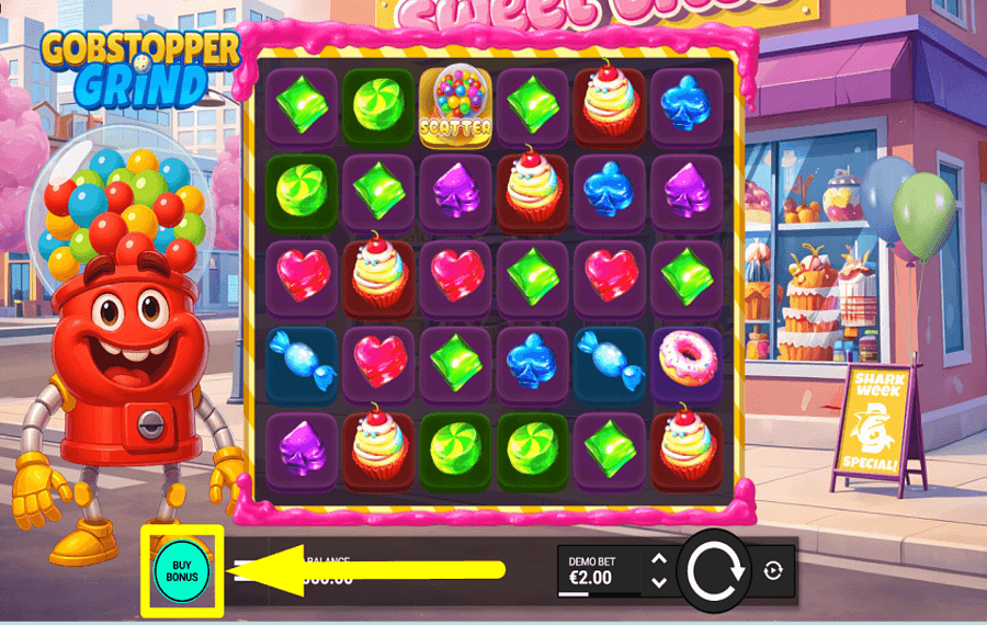 Gobstopper Grind COLLECTEZ DES BONUS.